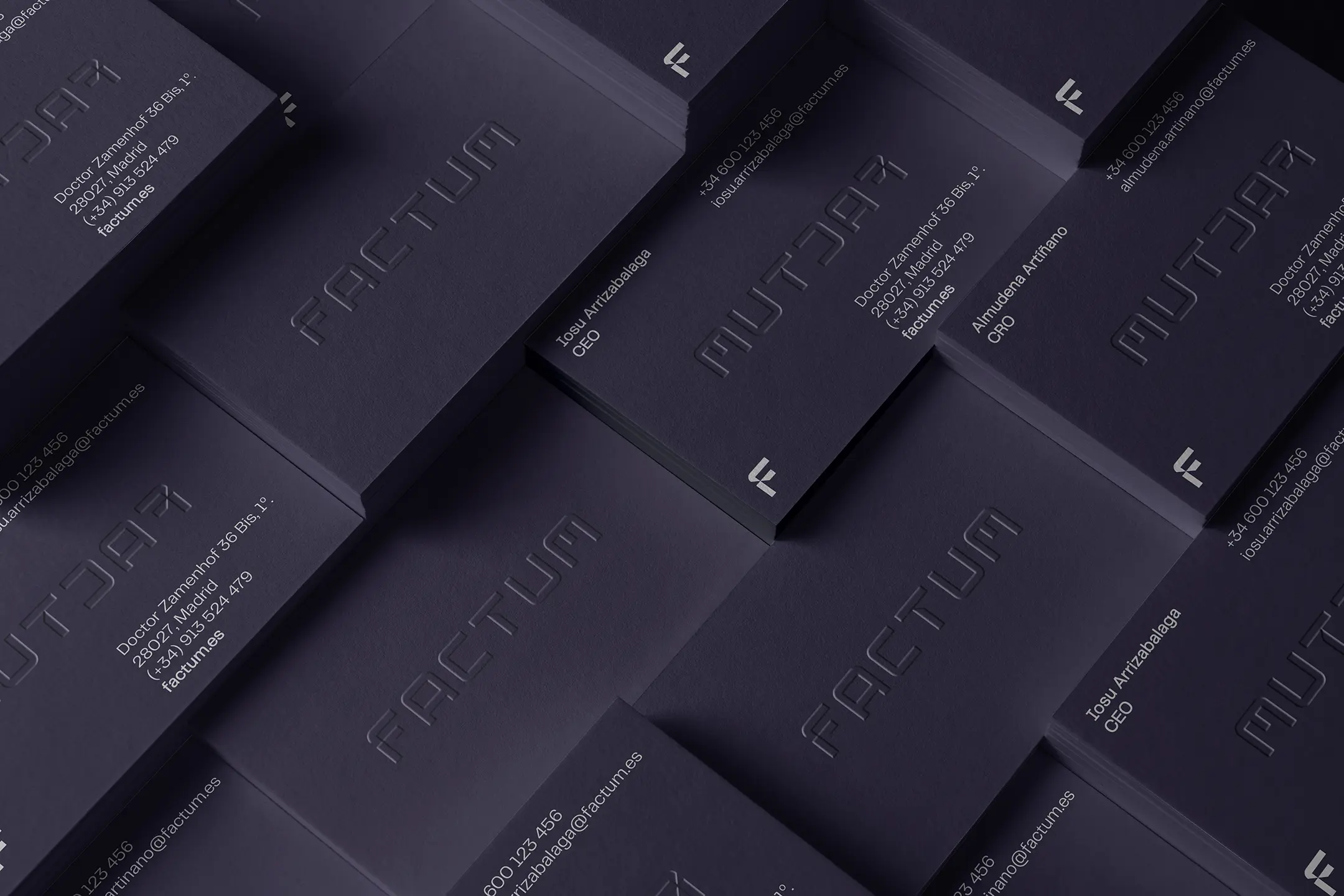 Tarjetas Factum